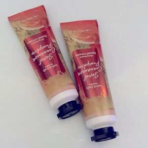 Bath & Body 2 Pk  Sweet Cinnamon Pumpkin Hand Cream